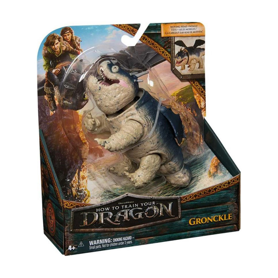 Фігурка Spin Master Dragons Як приборкати дракона Громила Гронкла з механічною функцією, від 4 років (SM66661/5916)