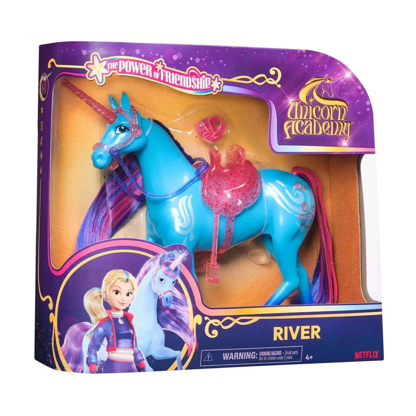 Іграшка Spin Master Unicorn Academy Академія єдинорогів: єдиноріг Бурхливий, від 4 років, 28 см (SM23206/6072671)